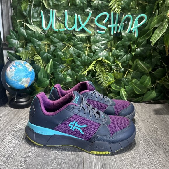 Kuru Quantum Purple Mesh Running Trainer Plantar Orthopedic Women's US 9.5 Med - Picture 1 of 10